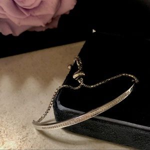 Folli Follie Minimalist Silver 925 Adjustable Bracelet